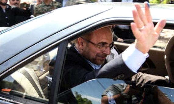 پایان سفر یک روزه رئیس مجلس شورای اسلامی به گیلان