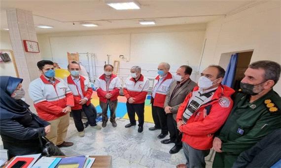 افتتاح بانک امانات تجهیزات پزشکی جمعیت هلال احمر شهرستان رودسر